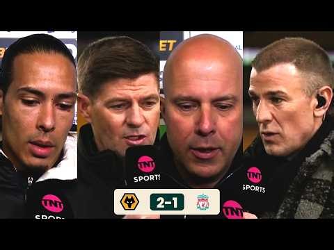 DRAMATIC WIN! Wolves 2-1 Liverpool | Stunning Comeback & Full Post-Match Interviews 🎙️🔥#wolves #epl