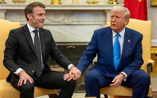 Daring Macron risks angering Trump in touchy-feely White House showdown
