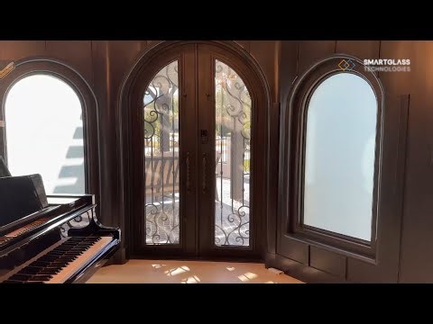Smart Glass for Bathroom & Piano Room Privacy