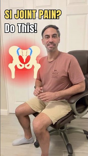 SI Joint Relief Self Pop Technique💥💥💥