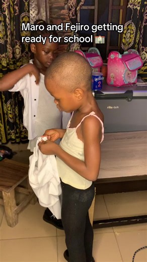 Maro and Fejiro's Morning Routine Before School