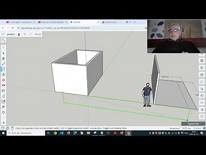 Sketchup 3D tervező használata 2. rész: térbeli objektumok 1.