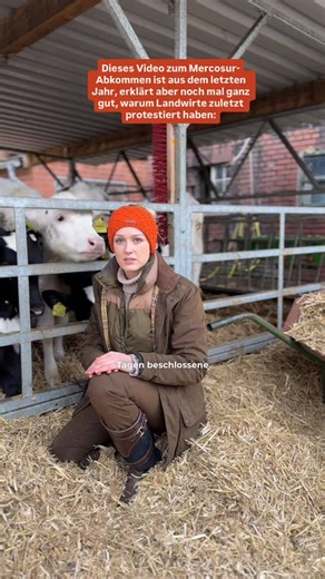 Marie Hoffmann on Instagram: "Letztes Jahr im Dezember hat Deutschland für das Mercosurabkommen gestimmt, jetzt wird es Mitte Januar noch im EU Parlament verhandelt, nachdem die Abstimmung zuletzt im Dezember aufgrund der umfangreichen Bauernproteste verschoben wurde. Hier erfahrt ihr mehr zu den Hintergründen. #bauernproteste #bauern #landwirtschaft #landleben #landwirtin"