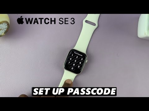 How To Lock Apple Watch SE 3 With Passcode