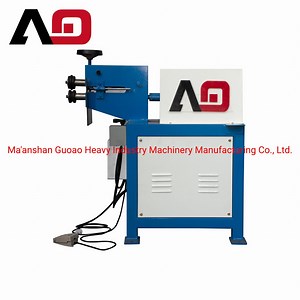 [Hot Item] HVAC Round Duct Rotary Beading Machine Duct Beader Machine for Sale