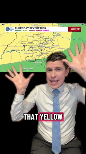 Here's what we know about Thursday night's severe storm chance ⚠️ #waveweather #louisville #kentucky