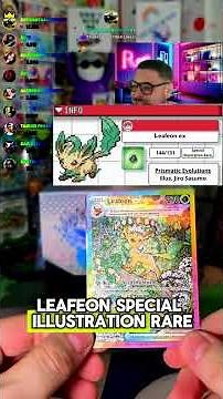 I just pulled Leafon SIR from Prismatic Evolutions!