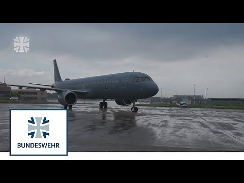 Innovation am Himmel - neuer Flieger A321 I Bundeswehr