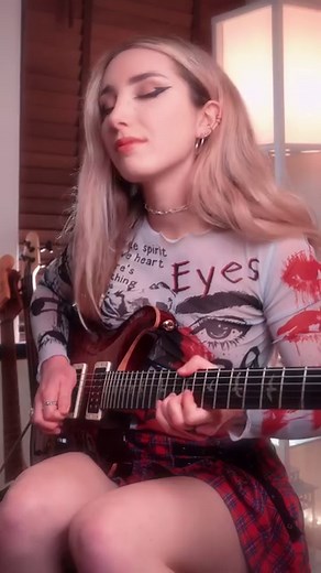 98K views · 3.6K reactions | thank you for 100K streams!! 凉懶 …should @skylimitband write more songs? ☁️ #guitar #guitarist #guitars #guitaristsofinstagram #femaleguitarist #guitargirl #guitarplayer #guitarcover #guitargear #guitarlife #guitarsolo #guitarriffs #guitarlicks #guitarsdaily #metal #rock #prsguitars #daddario #neuraldsp #guitarworld #girl #fashion #style #jadedlondon #skylimit | Sophie Burrell | Facebook