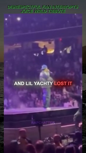 Disrespectful Fan Interrupts Juice WRLD tribute | Nafya