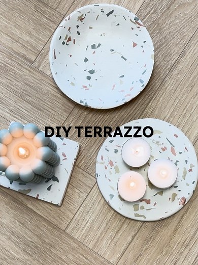 Lag vakker terrazzo med gips – DIY guide