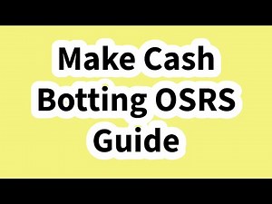 OSRS Botting GoldFarming Guide $$$