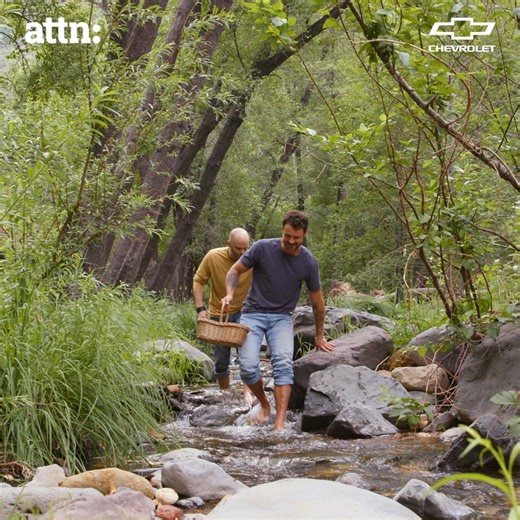 168 reactions · 38 shares | #AD Foraging brings a whole new level of food appreciation. Join Dylan Efron and Chevrolet as they team up with Chef Brett Vibber to create a nature-inspired feast. #Chevy #Silverado | ATTN: | Facebook