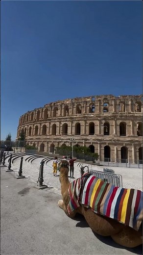 El Jem. L'un des plus grands Amphithéâtres romains au monde