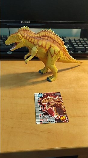 Dinosaur King Acrocanthosaurus Toy 古代王者恐竜キング アクロカントサウルス #dinosaurking #dinosaur #恐竜キング