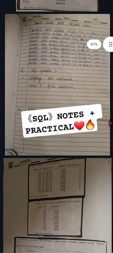 SQL (Dbms)PROJECT FILE 😍💯🔥| College Projects|| pdf in description.❤️#exam #project #shorts #gndu