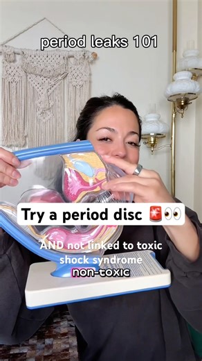 ‼️Comment if you want tips for how to use a period disc 👩‍🏫 #periodtips #menstrualdisc