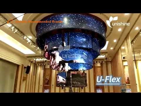 U-Flex Custom Flexible LED display screen