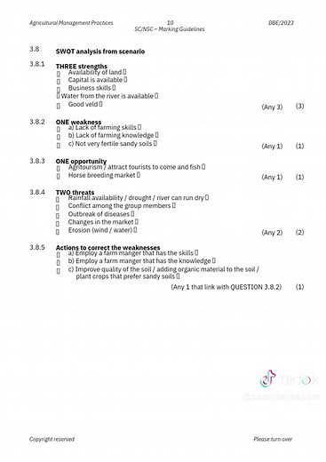 Grade 12 Agricultural Management Practices #departmentofeducation #exams #study #fyp #pastpapers #pastyearpapers #agriculturalmanagement #grade12exams #grade12 #school #learn