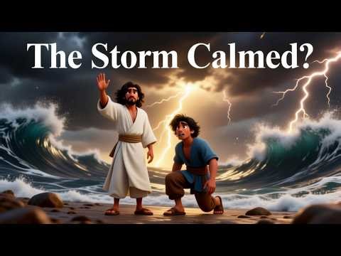 Jesus Calmed the Storm 🌊✝️ | A Powerful True Story of Faith