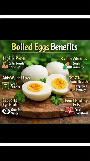 Simple, powerful, and packed with protein 💪🥚 — Boiled eggs are your daily dose of strength