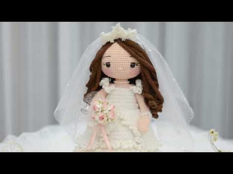 Crochet Bride Doll Pattern || Grace The Bride