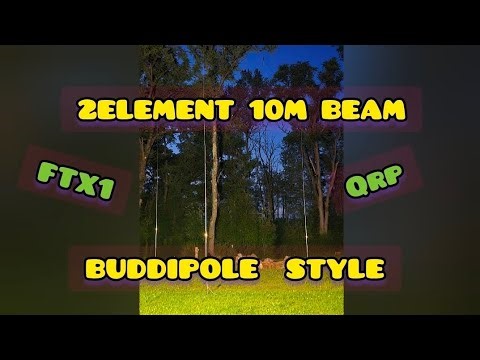 Making a 2 element 10m buddipole beam !!!!!!!!!!!!!!!
