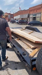 31K views · 204 reactions | Loading out some giant hackberry slabs! #sawmillbusiness #woodworking #liveedgewood | Millers Rustic Sawmill | Facebook