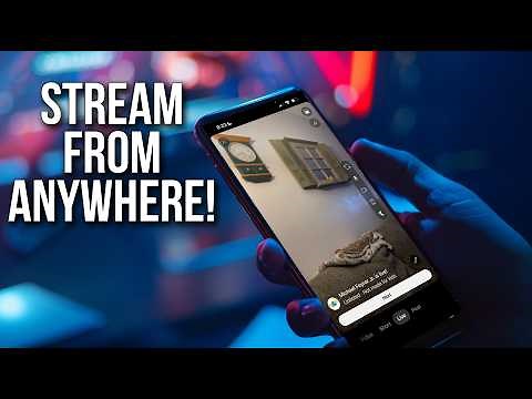 How to Live Stream from Your Phone to YouTube in 2025