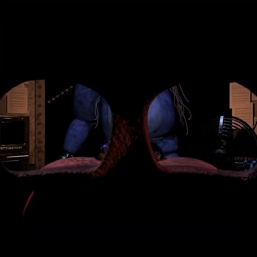 Withered Bonnie FNaF in Real Time Voice Line Animated