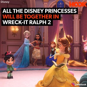 475K views · 7.1K reactions | Wreck-it Ralph 2 will feature ALL the Disney princesses! | The Hook | Facebook