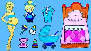 276K views · 7.4K reactions | PAPER DOLLS PRINCESS ELSA MOTHER & DAUGHTERS DRESS UP PAPERCRAFTS | WOA Paper Dolls | Facebook