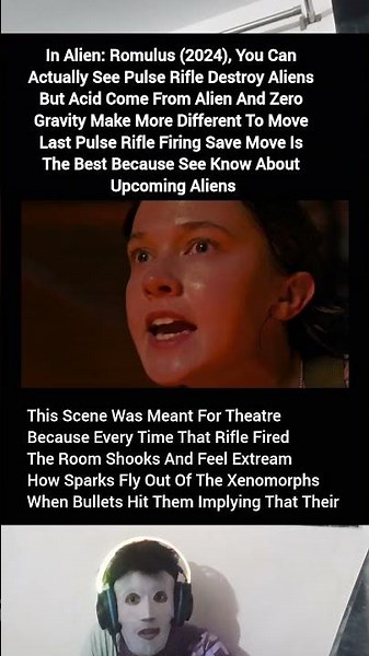 In Alien: Romulus (2024), you can actually see pulse rifle vs aliens but last round is Facehugger's