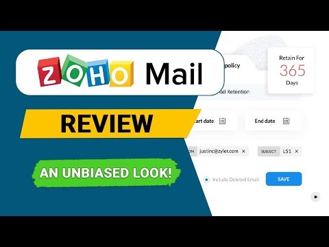 Zoho Mail Review (2025): An Unbiased Look