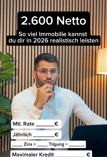 Wie viel Darlehen kann ich bekommen? Einfache Faustformel zur Baufinanzierung
