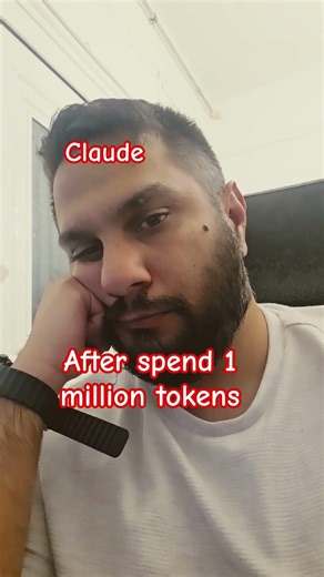 Claude after spending 1 million tokens