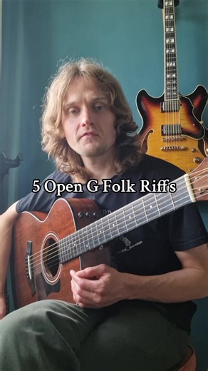 5 Melodic Folk Riffs in Open G Tuning