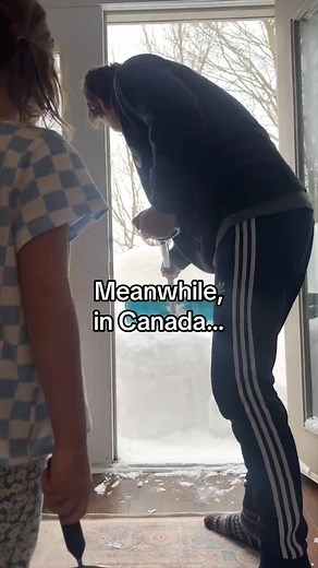 42K views · 910 reactions | A TRUE snow day! I’m from Northern Ontario, and some of the “snow days” we have around here make me chuckle. These are the ones I remember from my childhood.. school is canceled because you legit can’t leave your house  | The Pior Fam | Facebook