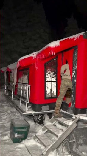 Snow Camping ASMR 🌨️ | Winter Survival Sounds - LoneZen ASMR