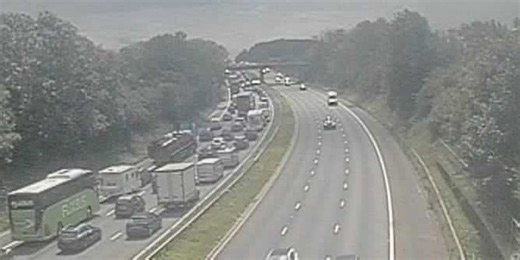M6 traffic: Motorists warned of hours of delays as road collision causes severe problems