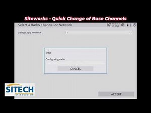 Siteworks Quick Tip Changing Base Channels Quick