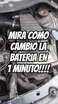 HOW TO CHANGE MY CAR BATTERY IN 2 MINUTES!