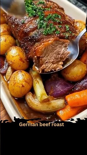 German beef roast