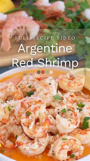 This Garlic Butter Argentine Red Shrimp recipe highlights their plump texture and their sweet, lobster-like flavor. The key is lots of gently-cooked garlic and butter. Comment ‘save’ and I’ll DM you the recipe, or you can find it on my website, COOKtheSTORY. #makeittonight #easyrecipe #argentineredshrimp #redshrimp #shrimp https://cookthestory.com/garlic-butter-argentine-red-shrimp/ | Cook the Story