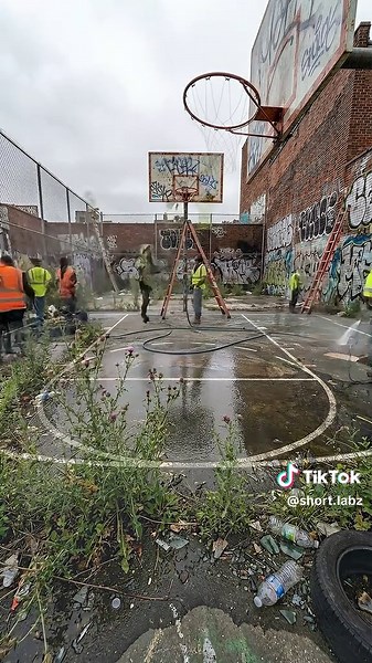 NYC Street Basketball Court Transformation Inspires Community