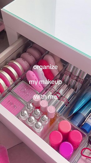 Organizing and Restocking My Makeup Drawer ASMR Edition
