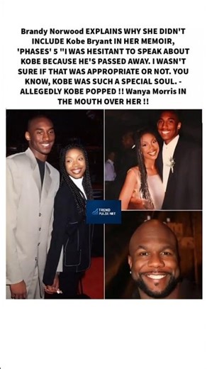 Brandy Explains Why Kobe Bryant Wasn’t in Her Memoir 😔#ytshorts #fyp #fypage