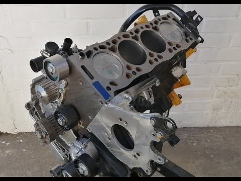 DW8 Engine How to Assemble a 1.9 Diesel Engine No. 1 Peugeot Citroen Berlingo Partner 206 Xsara (...