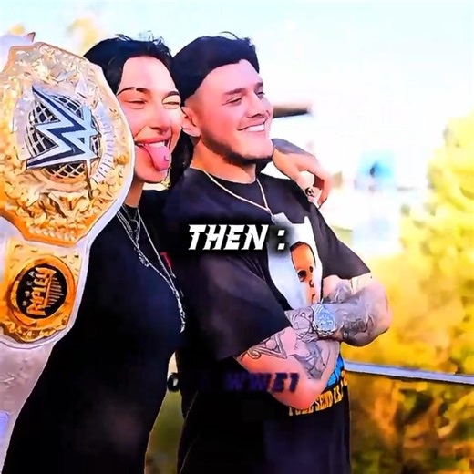 Rhea Ripley and Dominik Mysterio Then 😍 Vs Now 🥺 Edit #wwe #rhea #dominik #thenvsnow #shorts #edit