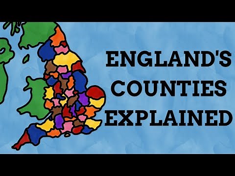 How Did The Counties Of England Get Their Names?